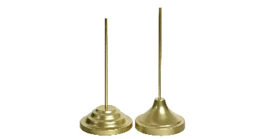 Decoris Piekhouder Ijzer 12x25cm Goud