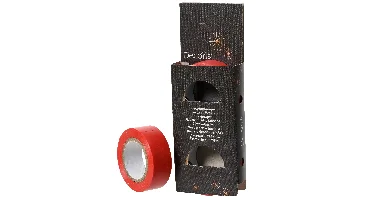 Decoris Raamtape rol 2x1000cm rood 2st