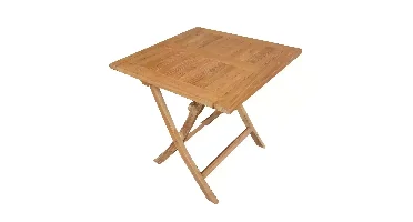 Dining tuin Klaptafel teak Milton vierkant 90x90cm