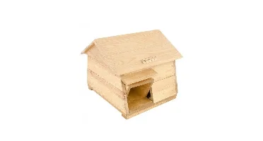 Egelhuis hout l35b35h57cm