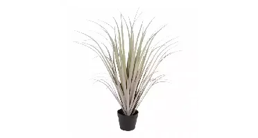 Kunstgras breedbladerig in pot h98cm