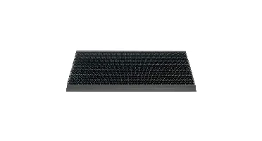 Hamat buitenmat outline 50x80cm puur zwart