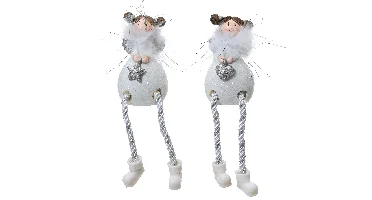 Kaemingk Engel 5x4.8x16cm wit