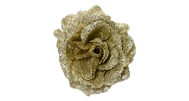 Kaemingk Roosclip 12x7cm champagne