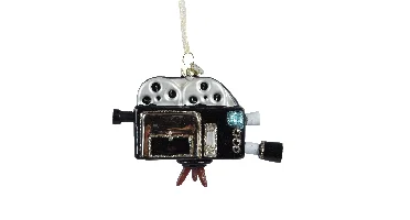 Kersthanger filmcamera 12x3.3x8cm