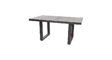 Lounge Tuintafel Hoog Prato Negro 140x85cm
