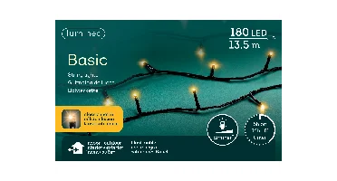 Lumineo basic Rice 180LED 13,5 m klassiek warm