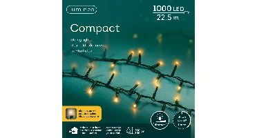Lumineo Compact ricelights 1000LED 22,5m klassiek warm