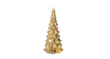 Lumineo micro led boom d32cm goud/warm wit