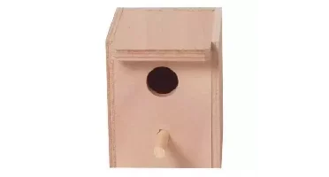 Mezekast met rond gat