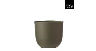 Mica Decorations tusca pot groen 20x19cm