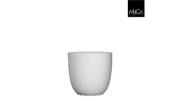 Mica Decorations tusca pot mat wit 20x23cm