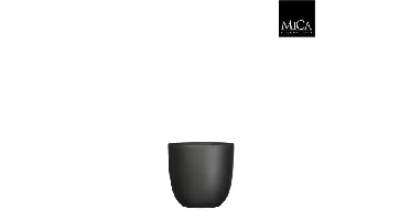 Mica Decorations tusca pot zwart 13x14cm