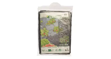 Nature Aardbeienfolie Geperforeerd - Zwart