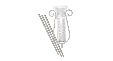 Nature Regenmeter pluvius 1+steel h110cm