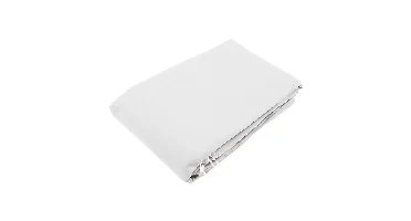 NATURE Winterafdekhoes met rits - Wit