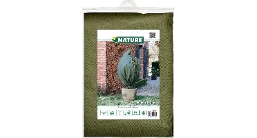 Nature Winterafdekhoes rits h2.50d2m groen