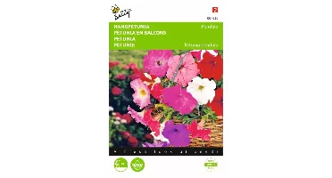 Petunia, hangend gemengd