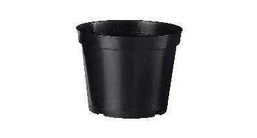 Plantcontainer 1l 6 stuks - Zwart