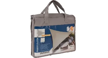 Schaduwdoek driehoek taupe 360x360x360cm