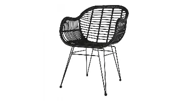 Tuinstoel Moda - Zwart