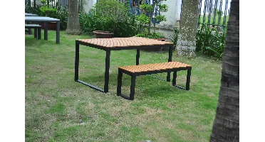 Tuinbank Vita Bric Acacia 180cm - Zwart