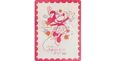 Tuinbord metaal mickey&fr. a3