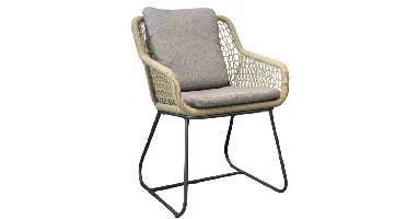 Tuinstoel Portofino touw - Groen