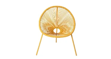 Tuinstoel Vita Barros Draad - Geel