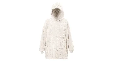 Unique Living hoodie pleun 70x50x87cm dove white