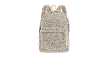 Unique Living rugzak teddy 32x24x8cm chateau grey