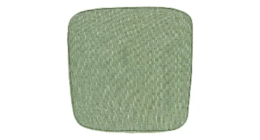 Unique Living Wicker tuinkussen Bliss outdoor 46x47x4cm forest green
