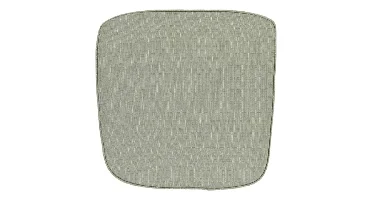 Unique Living Wicker tuinkussen Bliss outdoor 46x47x4cm tea green