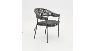 Vita Dining Tuinstoel Bazel - Antraciet