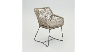 Vita Emilia eetstoel bruin