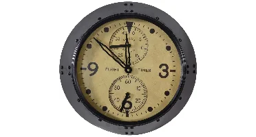 Wandklok durham d46h10cm