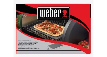 Weber Vierkante Pizzasteen geglazuurd l30b44cm