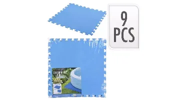 ZWEMBADTEGEL - SET VAN 9 - 50X50X0.4CM