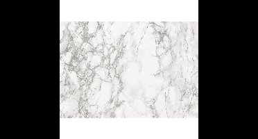 3x rollen decoratie plakfolie marmer look wit/grijs 45 cm x 2 meter zelfklevend