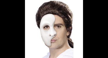 4x stuks wit Phantom of the Opera masker voor heren/dames