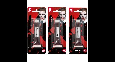 6x Nep bloed schmink/make up tubes 28 ml