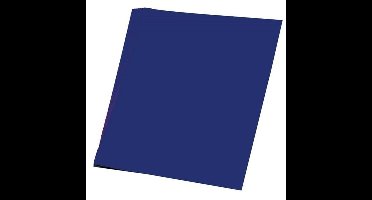 A4 hobby papier - 100x vellen - kleur blauw - Knutselen met papier - Knutselpapier