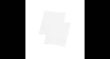 A4 hobby papier - 100x vellen - kleur wit - Knutselen met papier - Knutselpapier