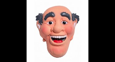 Abraham 3D masker - 50 jaar verjaardag versiering - tuinpop decoratie - 28 x 23 cm