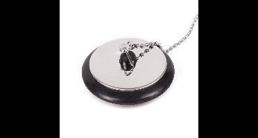 Afvoerstop - 40mm / 30 cm - gootsteen dop - gootsteenstopper - met RVS ketting