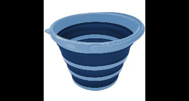 Alpina Schoonmaakemmer - opvouwbaar - 10L - emmer - wit/grijs - 32