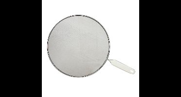 Antispatdeksel - zilver - RVS - D29cm - Cosy&Trendy