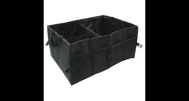 Auto kofferbak organizer tas zwart opvouwbaar 52 x 38 x 26 cm