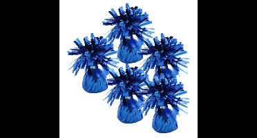 Ballon gewichtjes - 10x - blauw - 170 gram - gewichtjes voor helium ballontrosjes