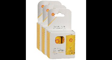 Batterijen Shell - type LR14 - 6x stuks - Alkaline - Longlife